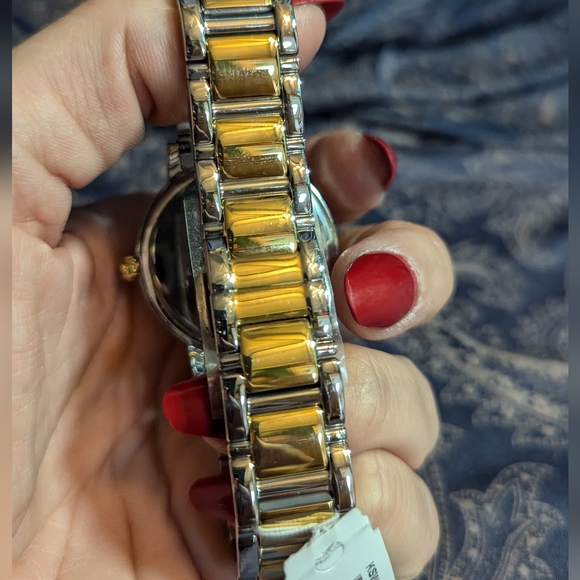 Kate Spade Two Tone Mani Pedi Sign Watch - Picture 3 of 7